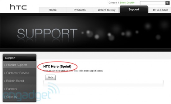 htc-hero-sprint-support-page