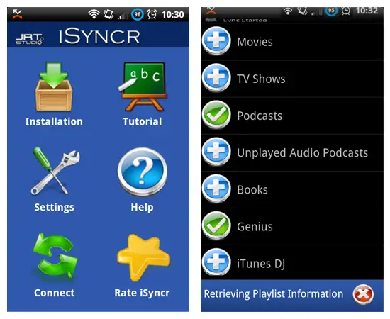 isyncr app