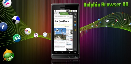 Dolphin Browser HD V6.0, nuevas características