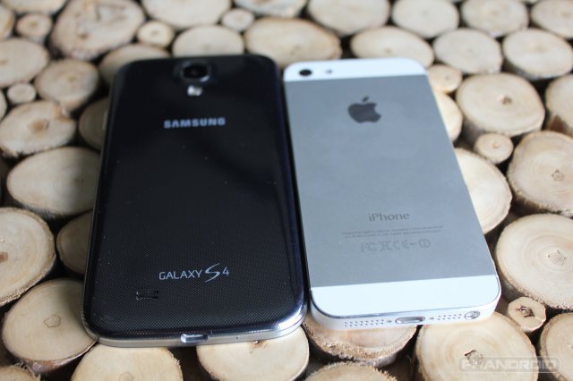 galaxy s4 vs iphone 5
