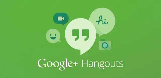 Google Hangouts banner