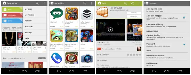 Google Play Store 4.1.6 new