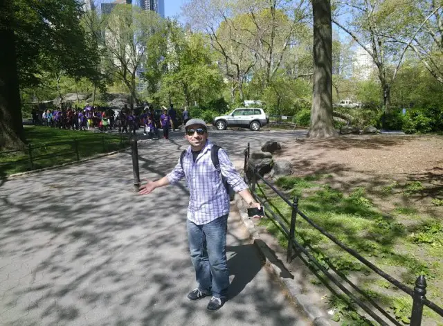 Google Glass Central Park