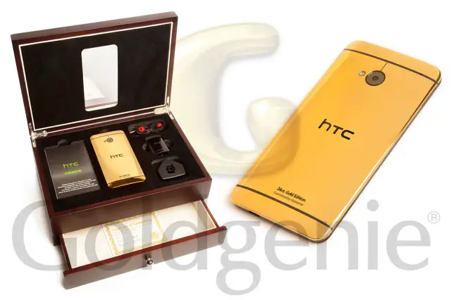 gold htc one 1
