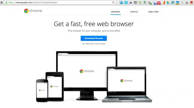Chrome web browser download