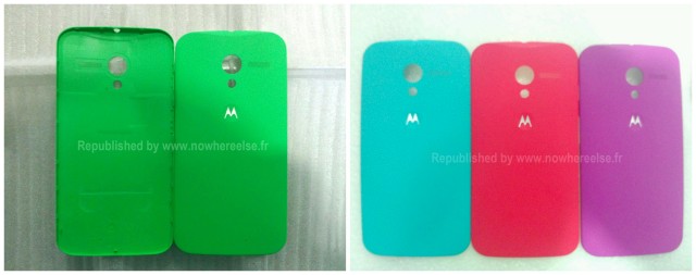 Moto X colored batter covers