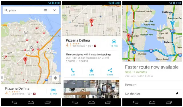 New Google Maps update Android