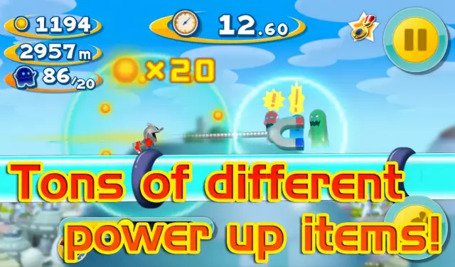 Pac-Man Dash powerups