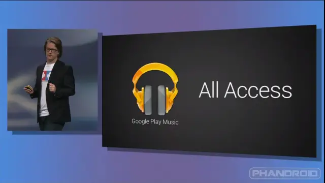 Google Play Music All Access IO 2013