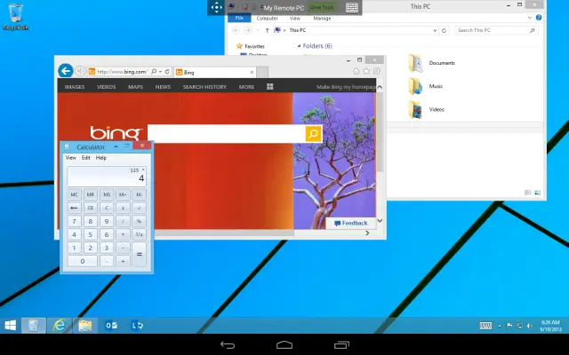 Microsoft Remote Desktop app Android 2