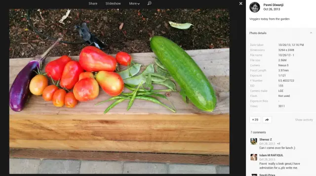 Nexus 5 vegetables camera sample