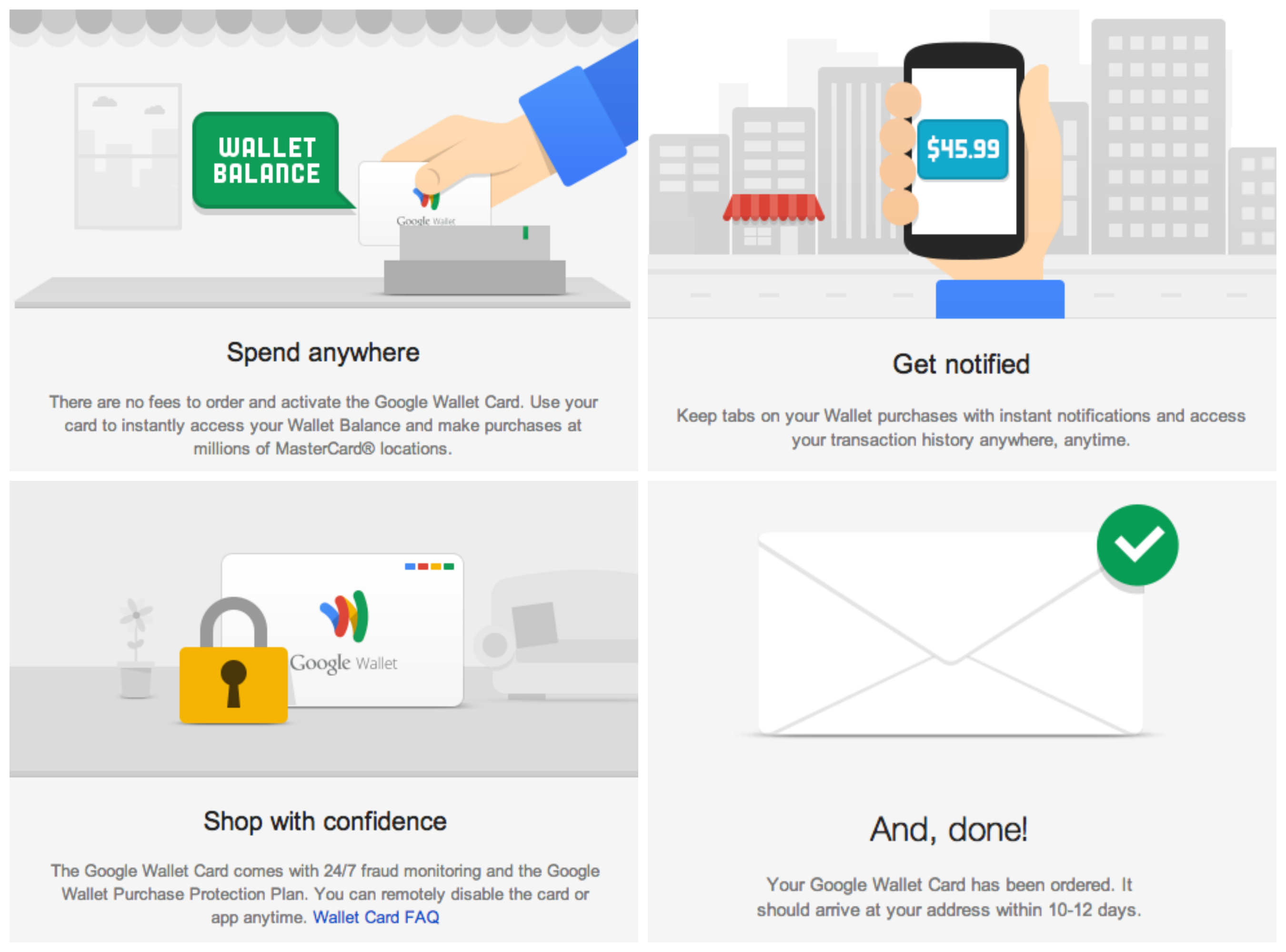 Google Wallet Card now available to order, arrives in about 10 days