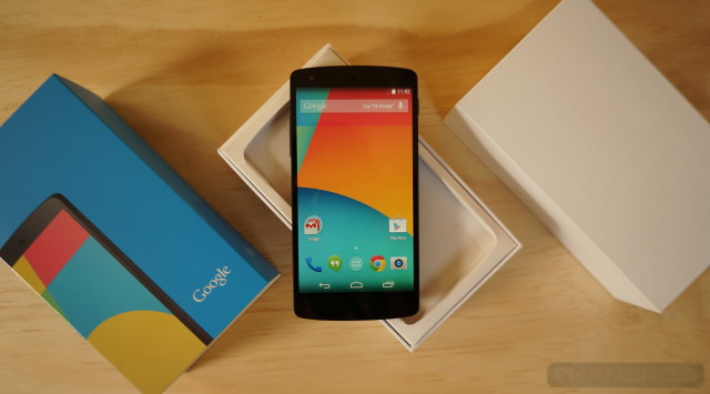 Nexus 5 unboxing featured