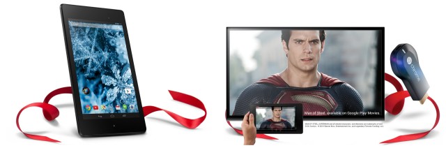 Nexus 7 Chromecast Holiday promo