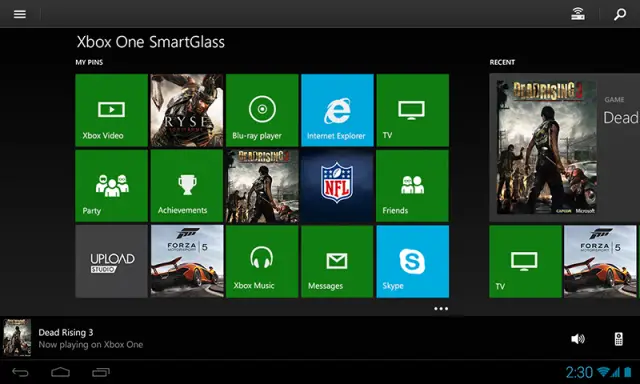 Xbox SmartGlass app for Android