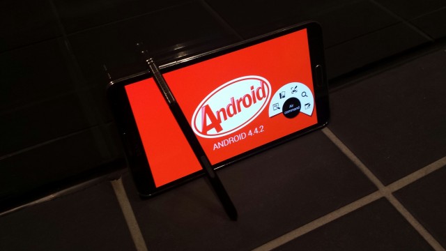 android kitkat galaxy note 3