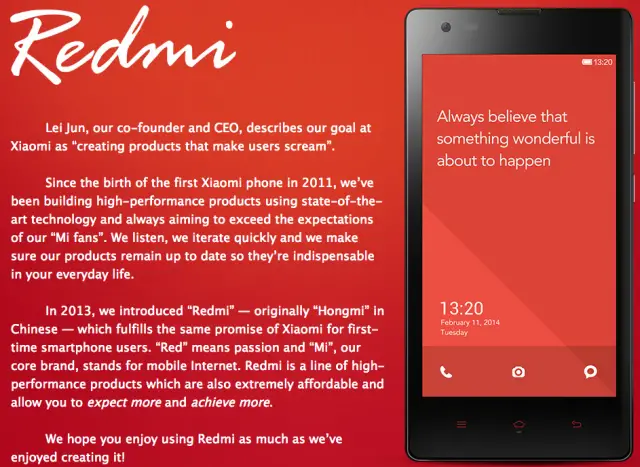 Xiaomi Redmi Phones