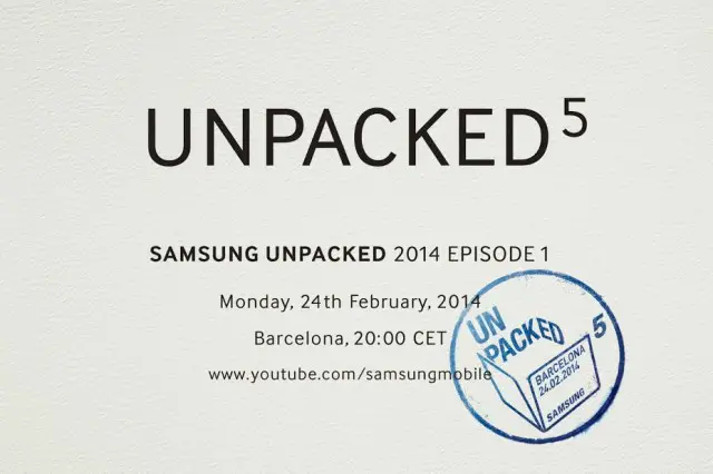 Unpacked 5 Invitation Samsung