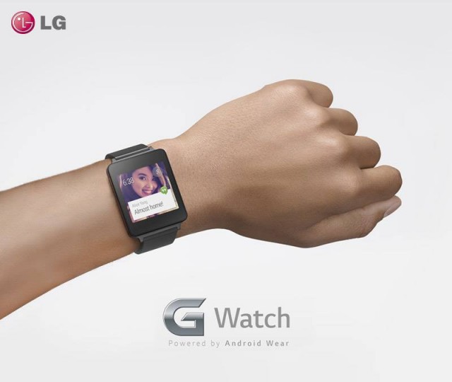LG G Watch powered by Android Wear