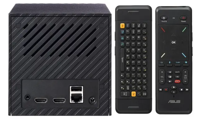 ASUS Cube ports and remote
