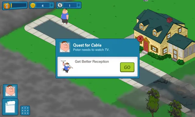 Family Guy Quest for Stuff game Android