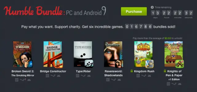 Humble Bundle PC Android 9