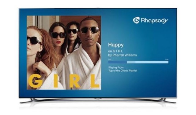 Rhapsody Pharell Chromecast TV