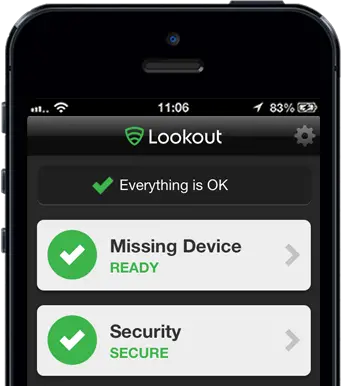 ios iphone lookout security app