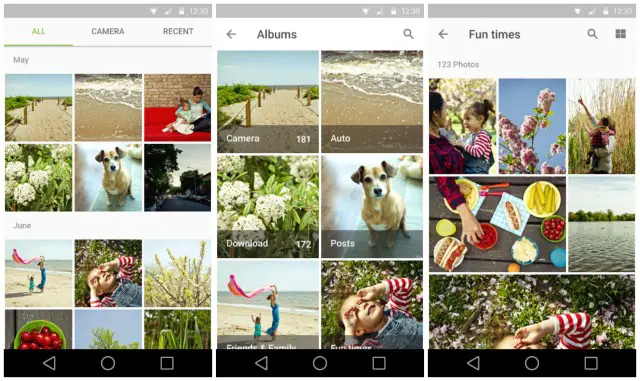 Android L Material Gallery Photos