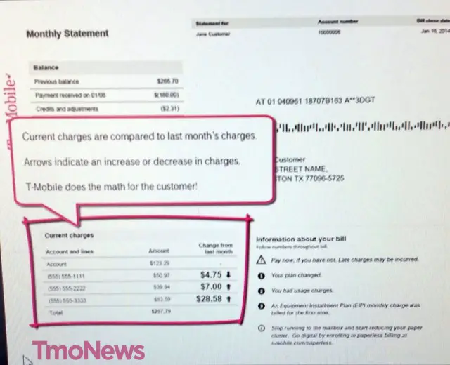T-Mobile Simplified Billing 2