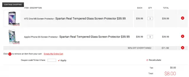 90 off Xtreme Guard’s tempered glass screen protectors using this