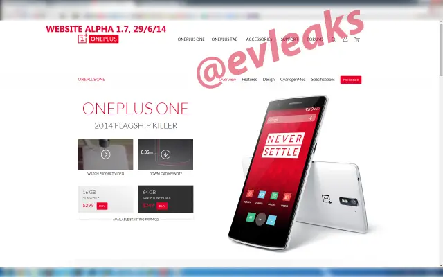 Oneplus tablet evleaks