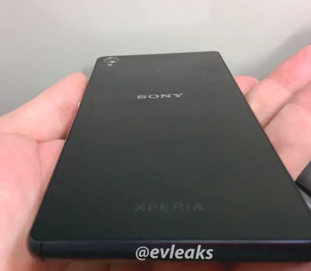 Sony Xperia Z3 back leak