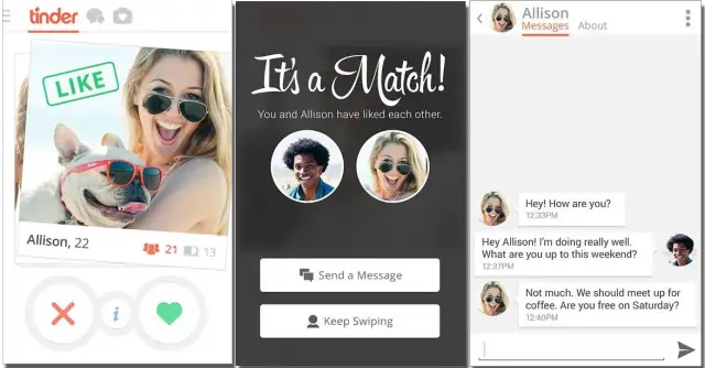 dating app that makes you swipe left or right