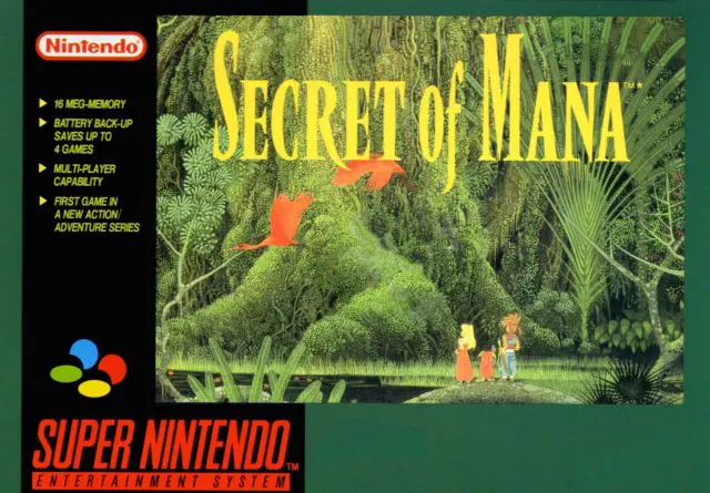 Secret of Mana cover front
