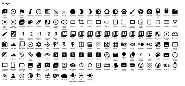 material image icons