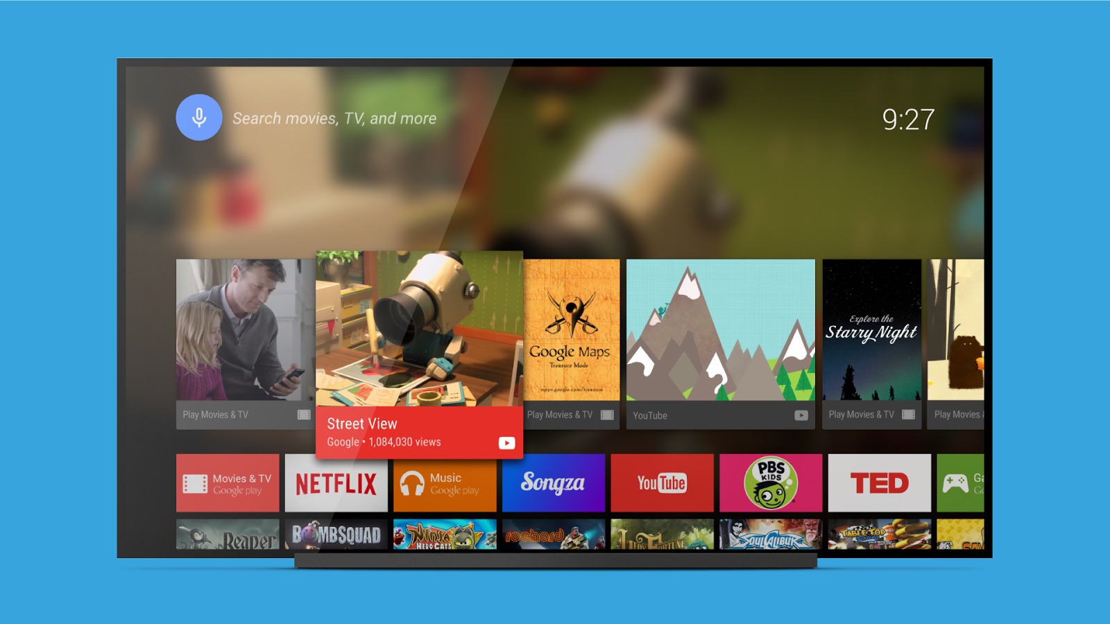 http://phandroid.com/wp-content/uploads/2014/12/Android-TV-Launcher.png