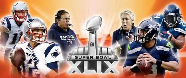 Super Bowl XLIX graphic