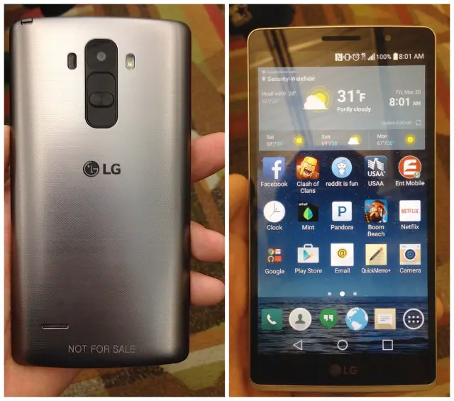 LG G4 Note leak