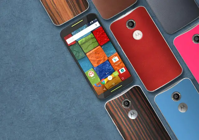 Red Leather Moto X 2nd Gen featured