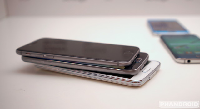 Samsung Galaxy S6 S5 iPhone 6 DSC08563