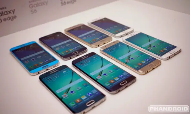 Samsung Galaxy S6 all colors DSC08554