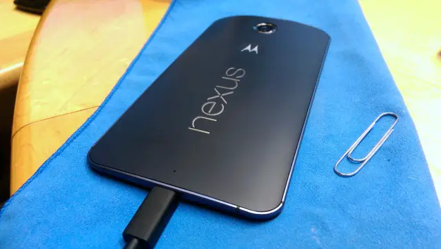 Verizon Nexus 6 after