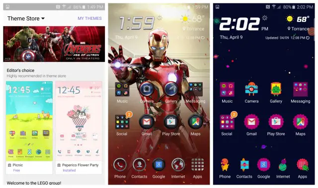 Samsung Galaxy S6 Themes