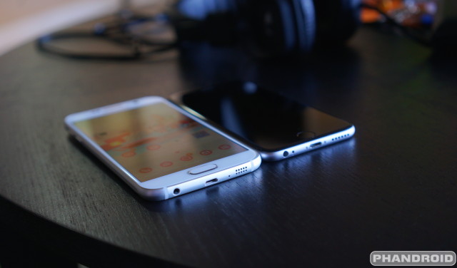 Samsung Galaxy S6 vs iPhone 6 DSC09238