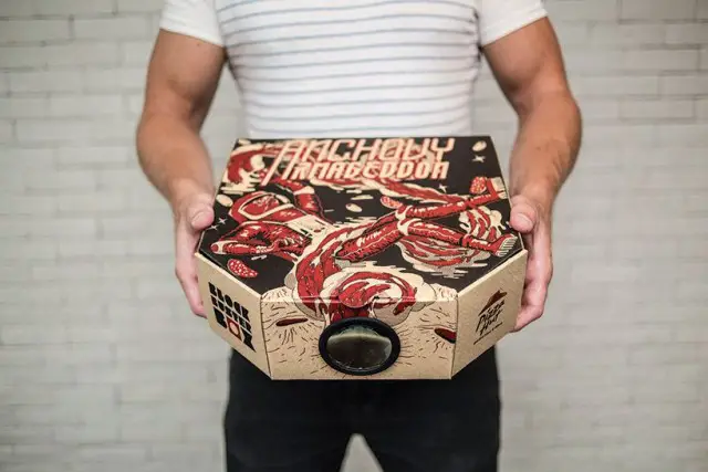 Pizza Hut projector box