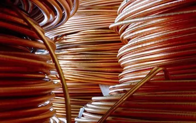 Verizon copper cable coils
