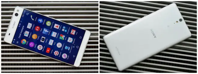 Sony Xperia C5 Ultra front back