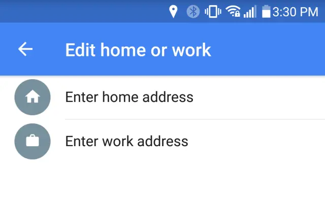 google maps home work