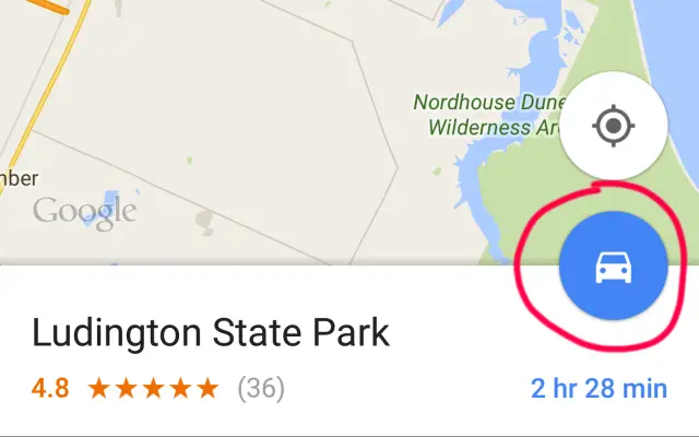 google maps skip